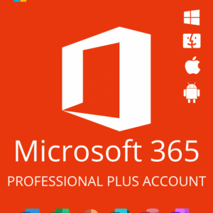 Microsoft 365 Professional Plus Account 5 Devices - 1 Year subscription