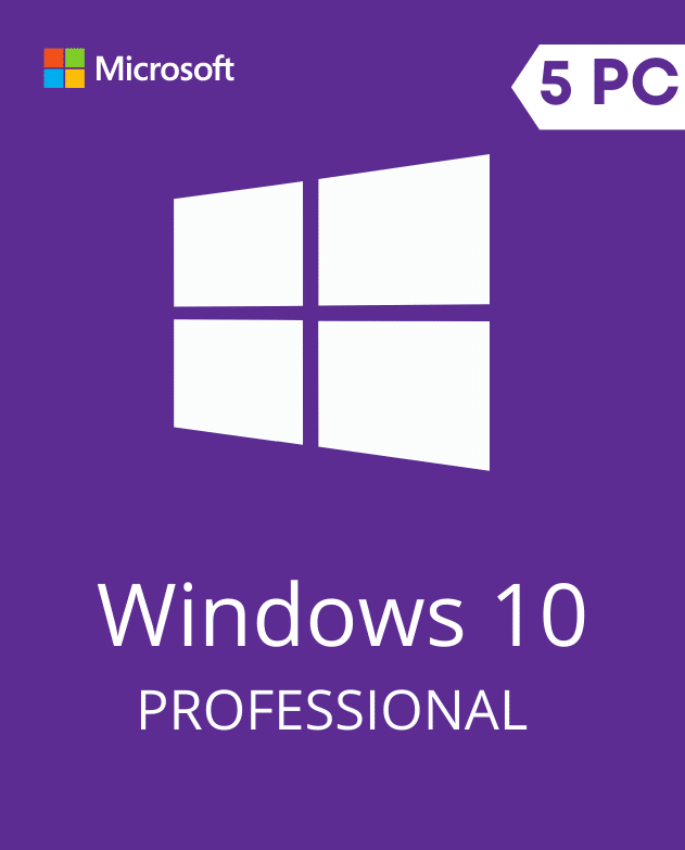 Windows 10 Professional Activation key - (5PC)