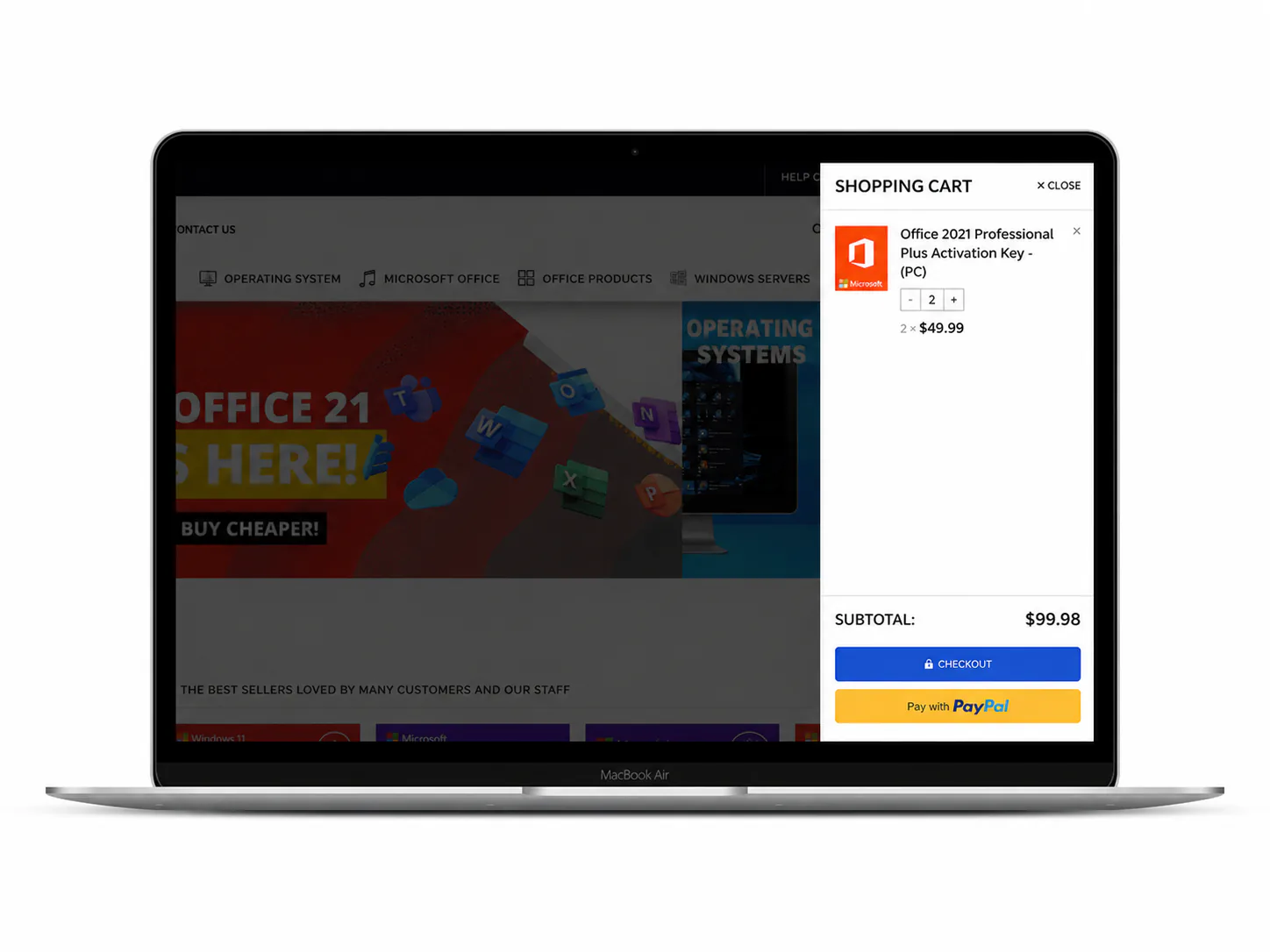 Add a product to the cart