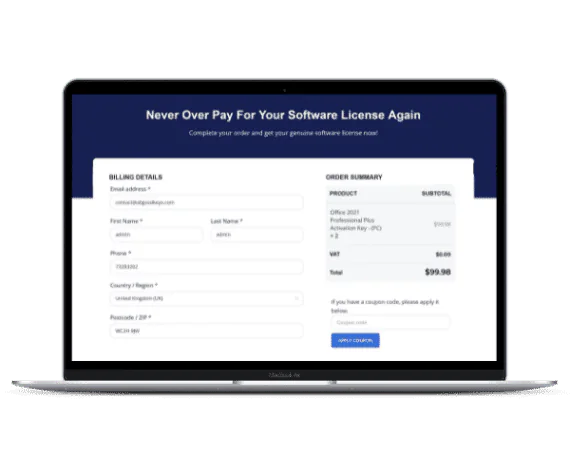 Complete secure checkout